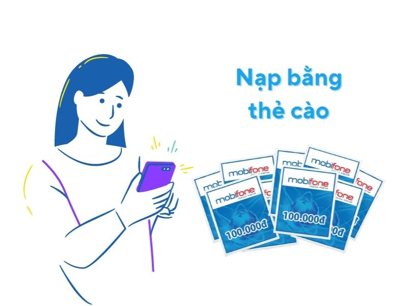 Nạp bằng thẻ cào truyền thống